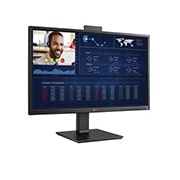 LG 27” All-in-One Thin Client with Pop-up Webcam and IGEL, 27CN650I-6N