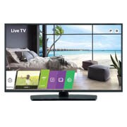 Front view of 55” UT570H Series UHD TV for Hospitality &amp; Healthcare with Pro:Centric Direct, Pro:Idoim, EZ-Manager &amp; USB Data Cloning 55UT570H9UA