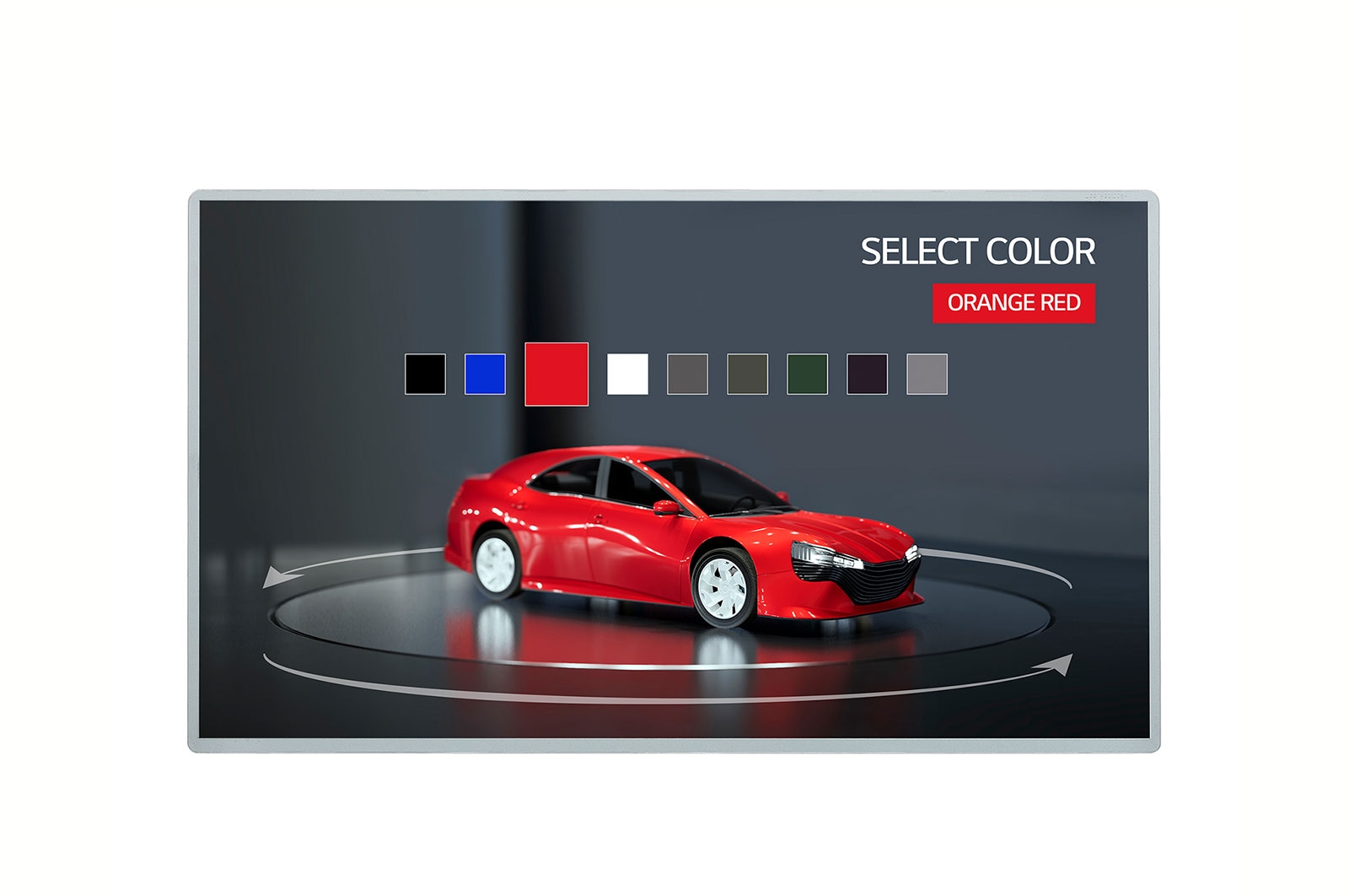 Front view of Touch Open Frame 27TNF3K-S