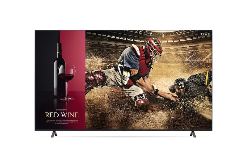 LG UHD Signage for Live TV & Promotion, 75UR340C9UD