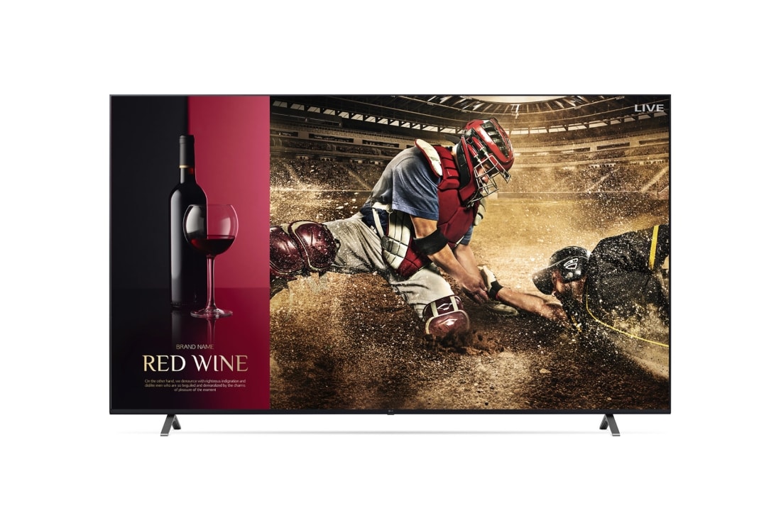 LG UHD Signage for Live TV & Promotion, 75UR340C9UD