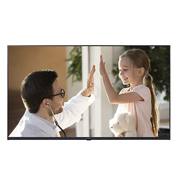 Front view of Hospital TV 50UM672M0UE