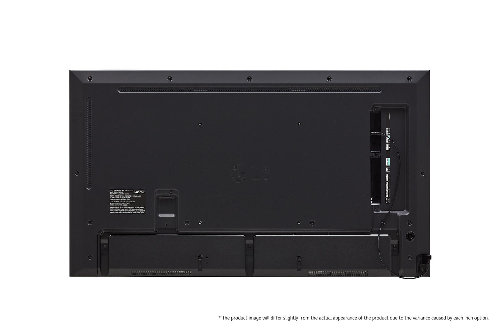 Rear view (* The product image would differ from its actual appearance, as it would vary slightly depending on each inch option.)