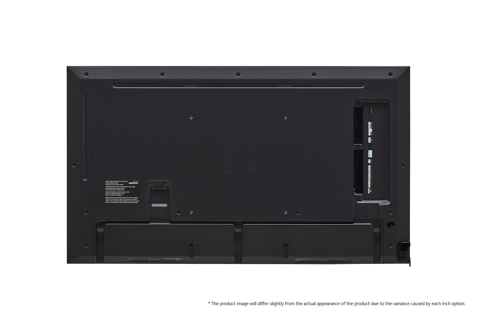 Rear view 2 (* The product image would differ from its actual appearance, as it would vary slightly depending on each inch option.)