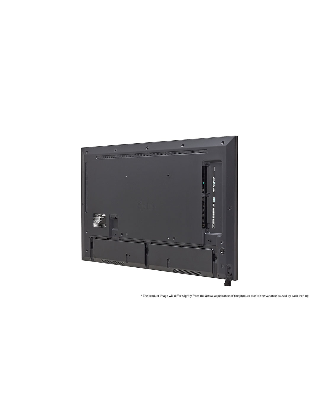 Close-up image of bottom right corner (* The product image would differ from its actual appearance, as it would vary slightly depending on each inch option.)