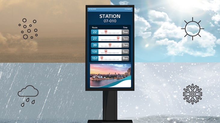 The XE3P is resistant to external elements such as water and dust.	