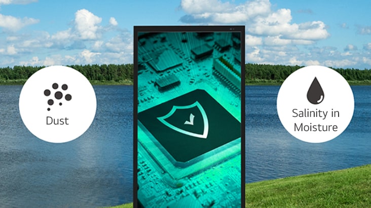 The XE3P has a conformal coating making it resistant to dust and salinity in moisture.	