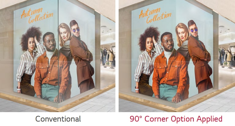 90° Corner Design Available