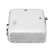 LG Minibeam LED Projector with Built-In Battery, Bluetooth Sound Out and Screen Share, PH550