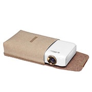 LG Minibeam LED Projector with Built-In Battery, Bluetooth Sound Out and Screen Share, PH550