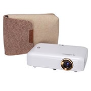LG Minibeam LED Projector with Built-In Battery, Bluetooth Sound Out and Screen Share, PH550