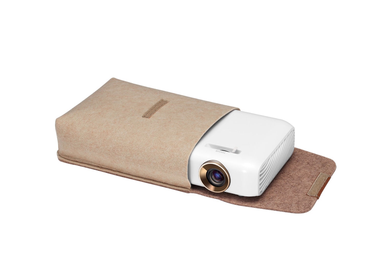 LG Minibeam LED Projector with Built-In Battery, Bluetooth Sound Out and Screen Share, PH550