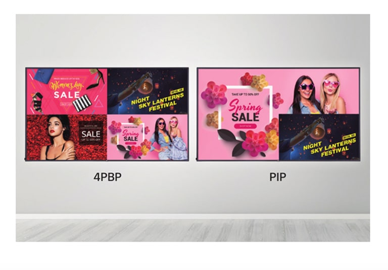 Multi Screen with PBP/PIP1