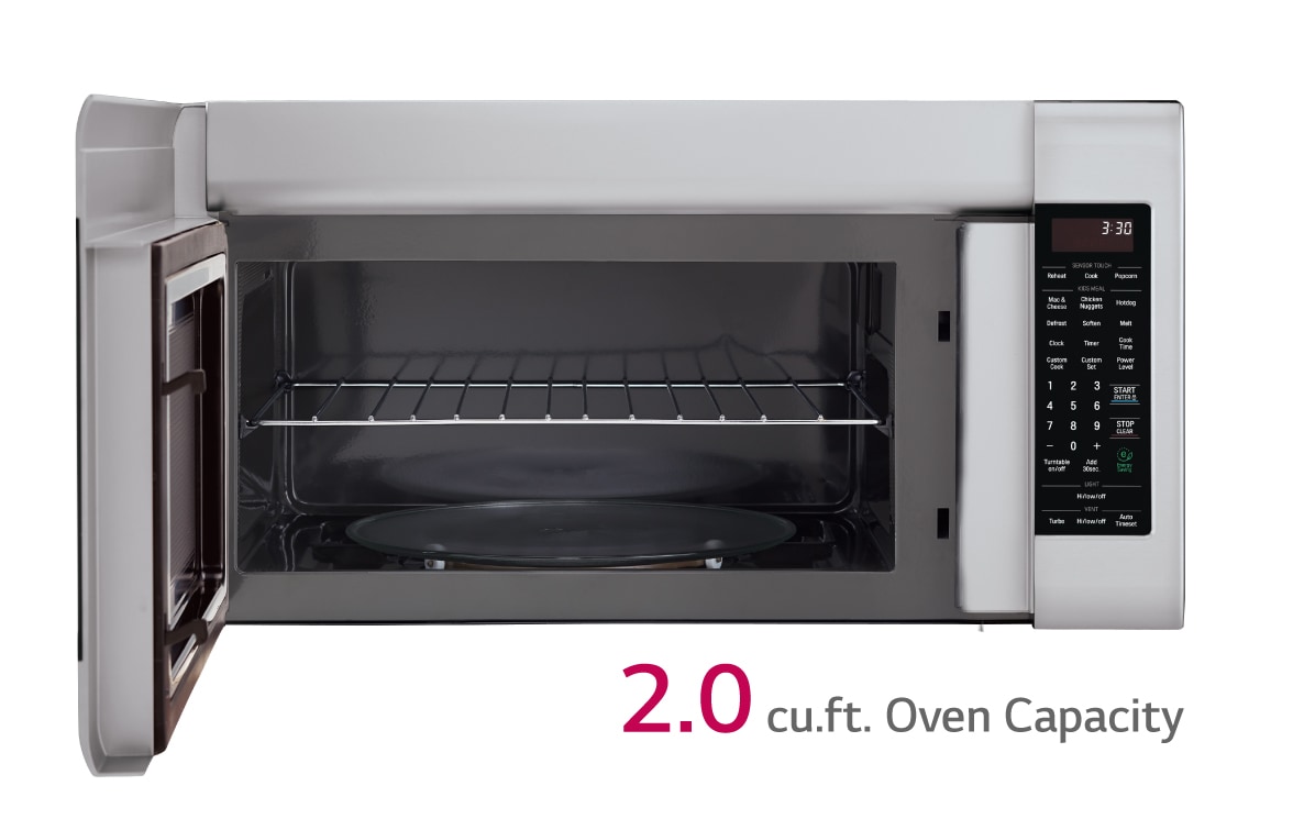 LG LMC2075ST: 2.0 cu. ft. NeoChef™ Countertop Microwave with Smart Inverter  and EasyClean®