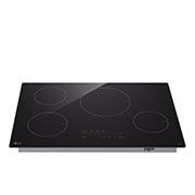Front view of 6.3 cu. ft. 30” Smart Induction Cooktop, Slide-in Range with InstaView®, ProBake Convection®, Air Fry, and Air Sous Vide CBIH3013B