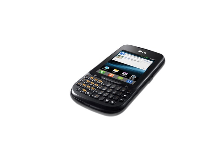 LG Gossip Pro | Android™ Smartphone with both a Touch Display & QWERTY Keypad Offering the Best of Both World's, C660R