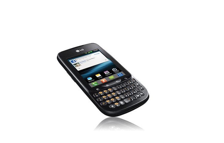 LG Gossip Pro | Android™ Smartphone with both a Touch Display & QWERTY Keypad Offering the Best of Both World's, C660R