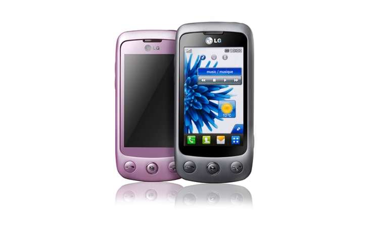 LG Cookie Plus | Express yourself with essential widgets, up to 18 colour themes, pocket applications, and animated, cartoonlike icons., GS500