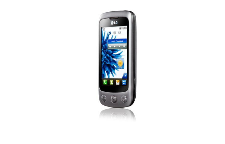 LG Cookie Plus | Express yourself with essential widgets, up to 18 colour themes, pocket applications, and animated, cartoonlike icons., GS500