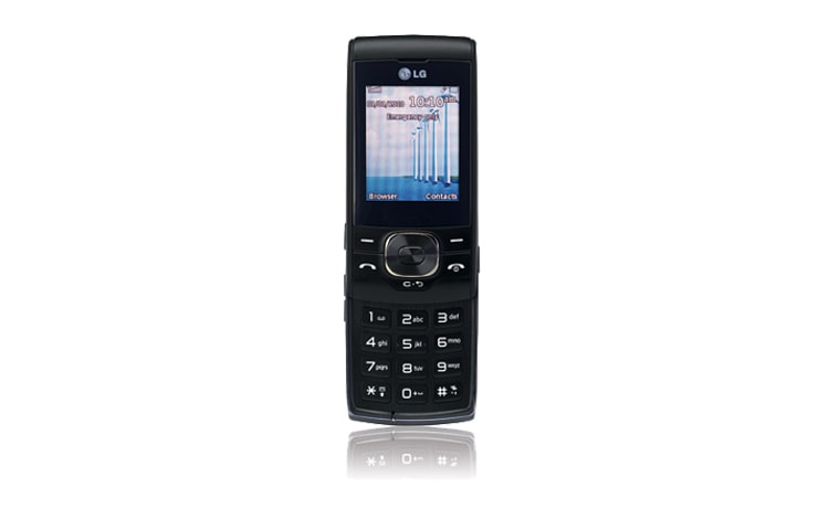 LG Sway | 2.0 inch screen with stylish slider design, 1.3 MP camera with digital zoom, MP3, bluetooth, internet and MMS, GU290