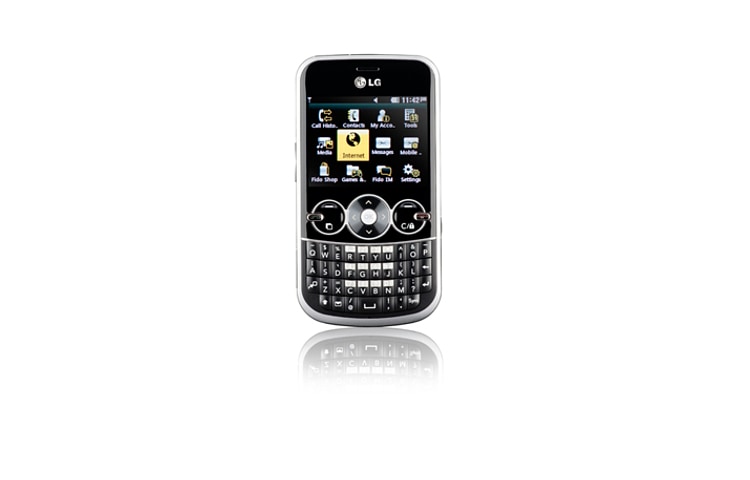 LG Gossip | Full Qwerty Keypad and 2.4 inch screen, threaded SMS, MP3, Bluetooth, easy photo and video, GW300