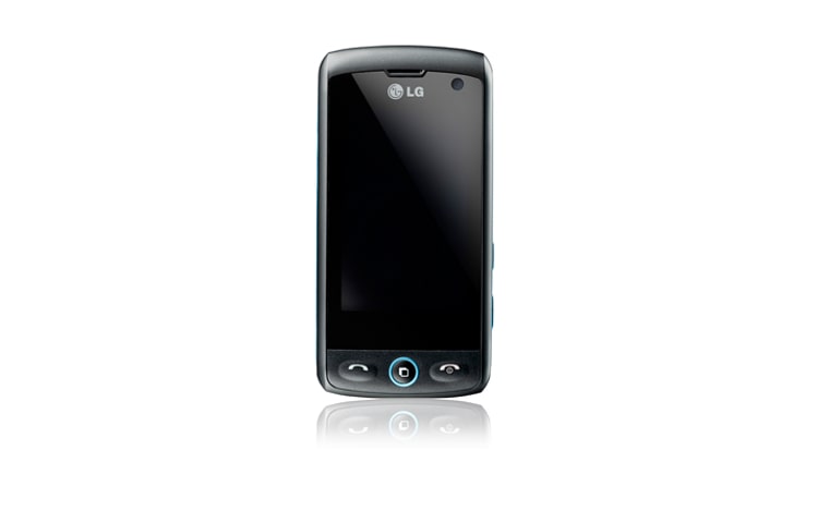 Front view of Breeze | 4-line QWERTY keypad, 2.8 inch touch screen, 3.0Mp Camera, Live Square app, great for social networking GW525