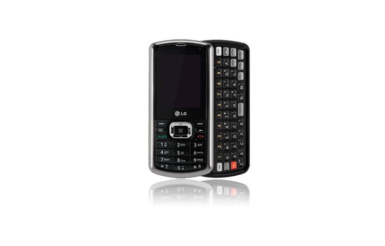LG Banter | 4-line QWERTY keyboard, LG MP3 Music player, Bluetooth® capable, IM & email, LG265T