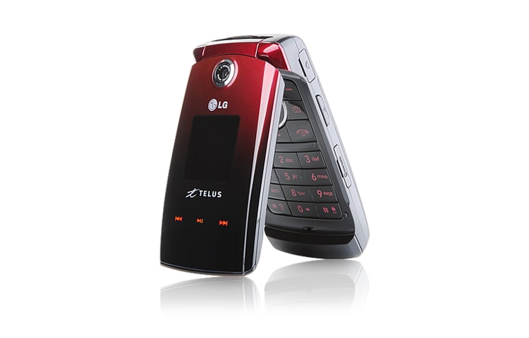 LG Mobile phone with 1.3 Megapixel Camera/Camcorder, TELUS mobile music™ with MicroSD™ slot and TELUS mobile radio™, LG380