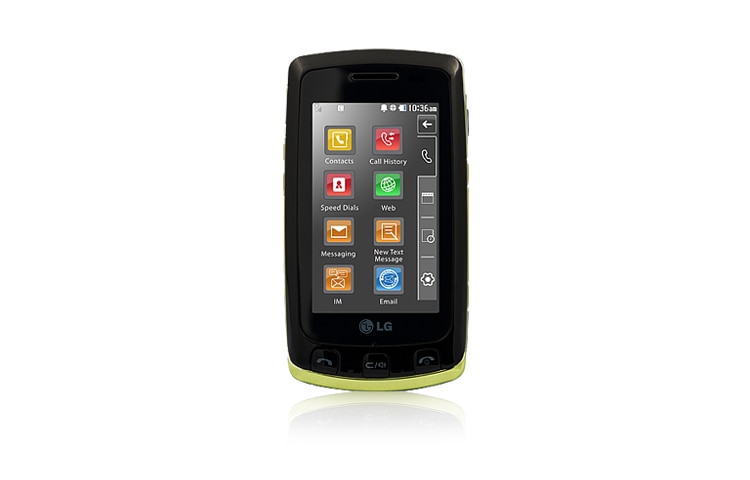 Front view of Everybody wants to have the ultra slim LG Bliss™ LG700