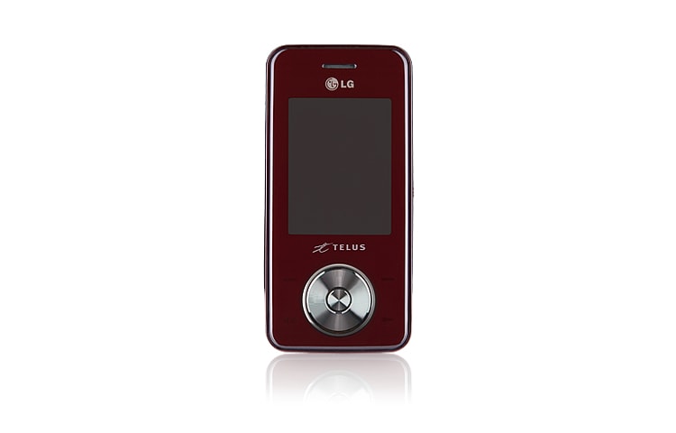 Front view of Integrated MP3 Player, Bluetooth® Enabled, 1.3 Mega Pixel Digital Camera/Camcorder and Video Recording phone LG800