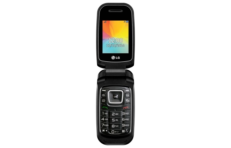 Front view of Compact and easy to use, the LG F4NR makes it easy to stay connected with family and friends. LGC441