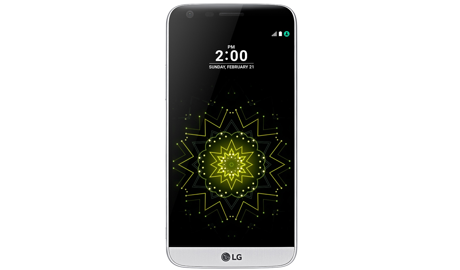 Front view of LG G5 LGH831 Silver