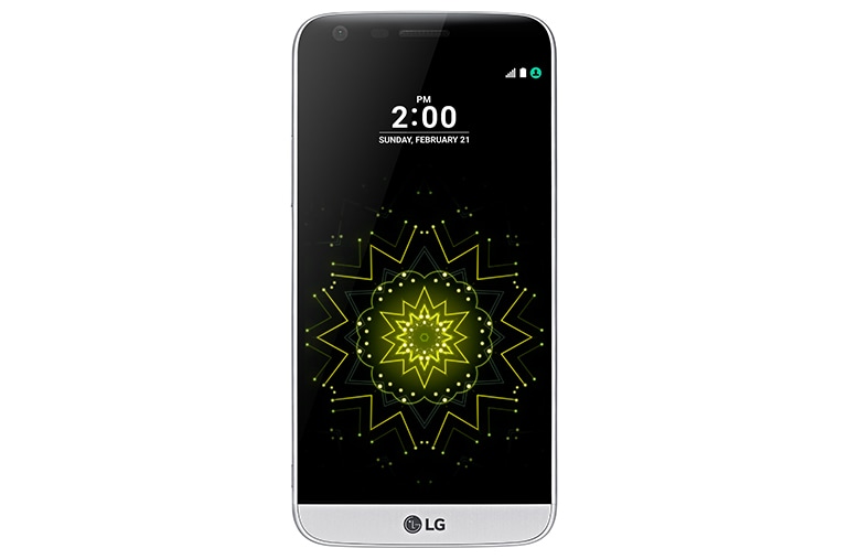 Front view of LG G5 LGH831 Silver