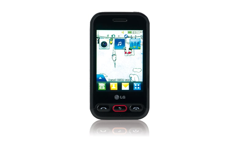 LG Flick | QWERTY keyboard, 2.0MP camera and recording, touchscreen, MP3 and MP4 music player with FM radio, LGT320
