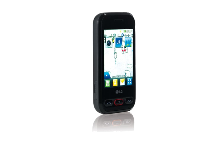 LG Flick | QWERTY keyboard, 2.0MP camera and recording, touchscreen, MP3 and MP4 music player with FM radio, LGT320