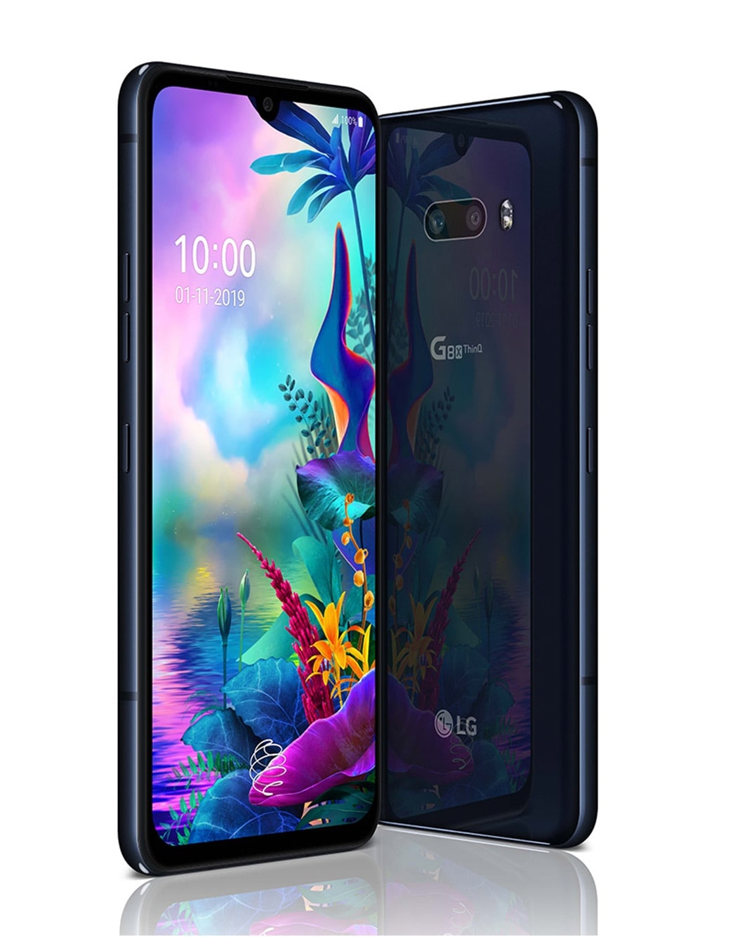 LG Electronics - LG G8X ThinQ  くぅ9938 LG G8X ThinQ™ Dual Screen Smartphone for Regional Carriers