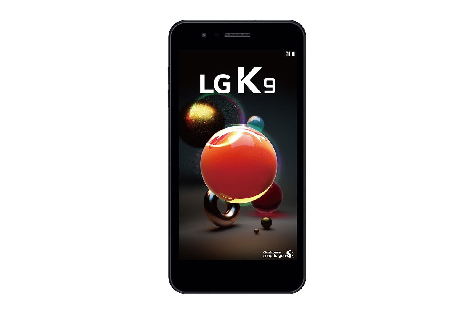 Front view of LG K9 LMX210WM