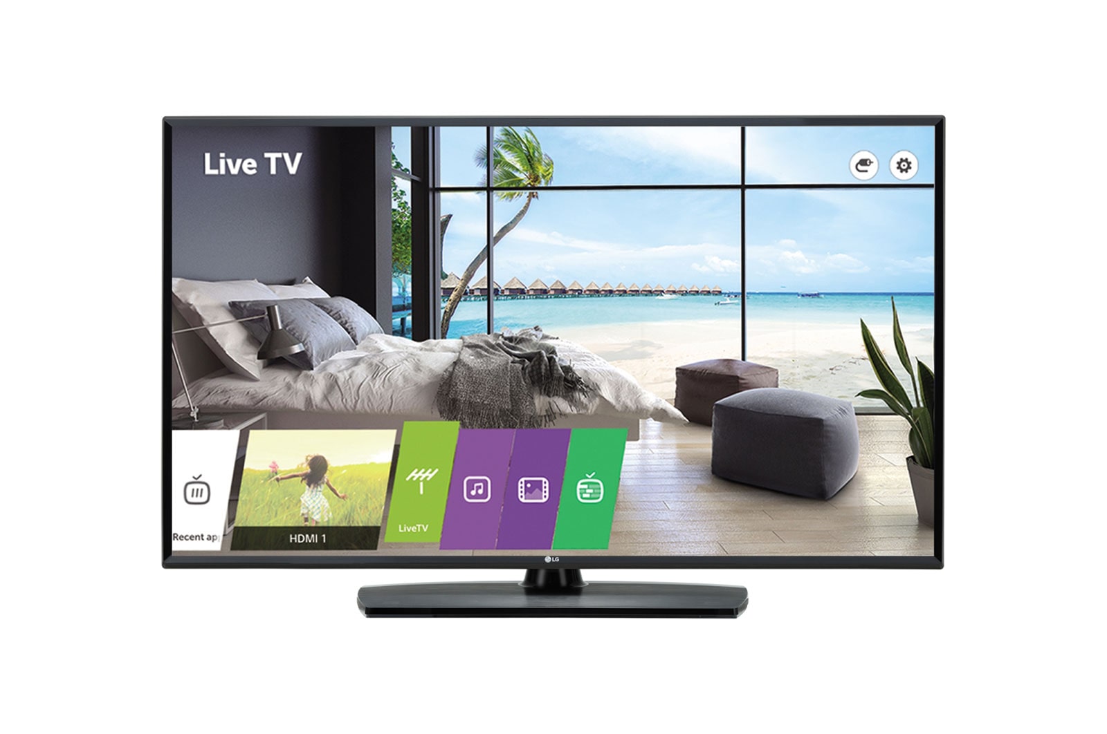 LG 43” HD TV for Hospitality & Healthcare with Pro:Centric, Pro:Idiom, B-LAN EZ-Manger & USB Cloning, 43LT570H9UA