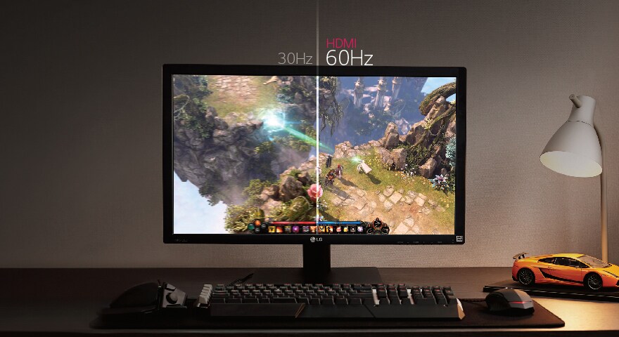 EXPERIENCE PERFECT GRAPHIC AND COLOR WITH HDMI 4K@60Hz