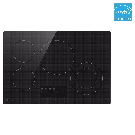 LG 30" Electric Cooktop | UltraHeat 2.5kW Element with 4 Burners & Smart