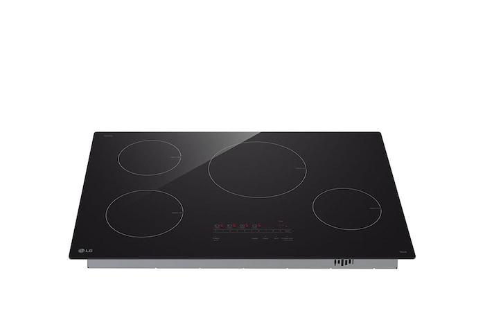 Front view of 30” Induction Cooktop | UltraHeat™ 4.3kW Element & Smart (CBIH3013BE)