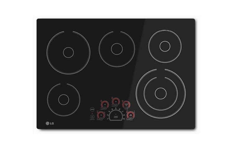 LG 30" Electric Cooktop, LCE3010SB