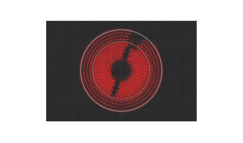 LG 6.3 cu.ft Electric Range with EasyClean® and True Convection, LRE3193BD