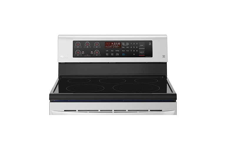 LG 6.3 cu.ft Electric Range with EasyClean® and True Convection, LRE3193ST