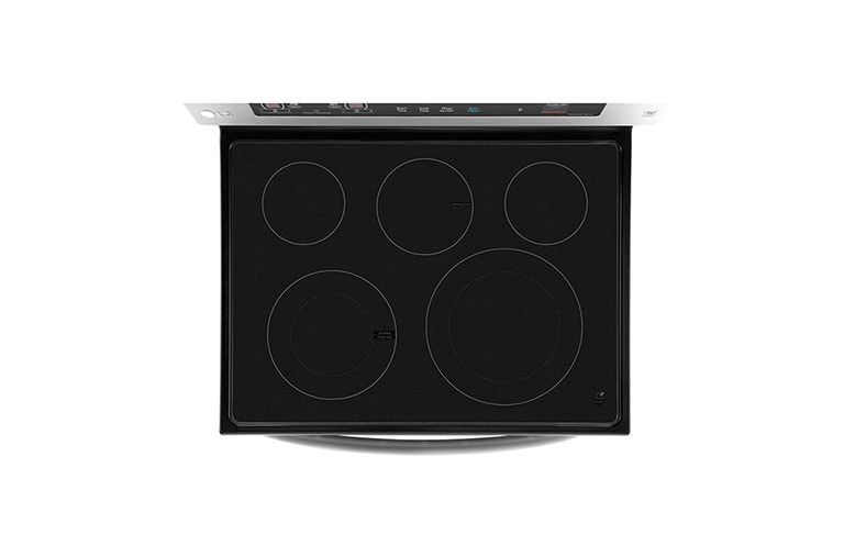 LG 6.3 cu.ft Electric Range with EasyClean® and True Convection, LRE3193ST