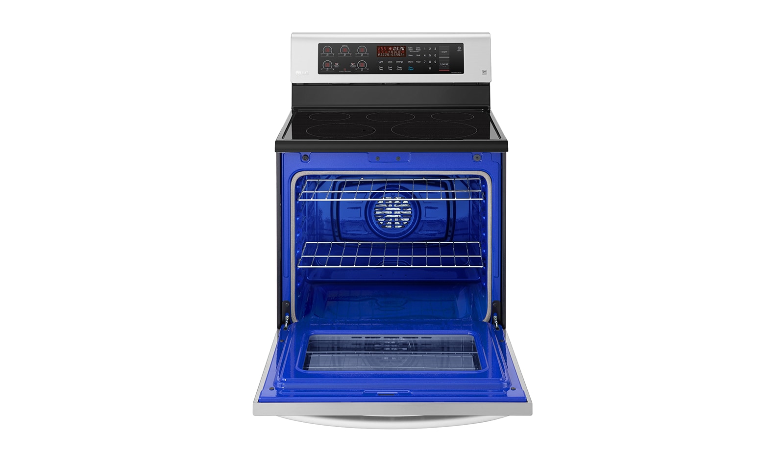 LG 6.3 cu.ft Electric Range with EasyClean® and True Convection, LRE3193ST