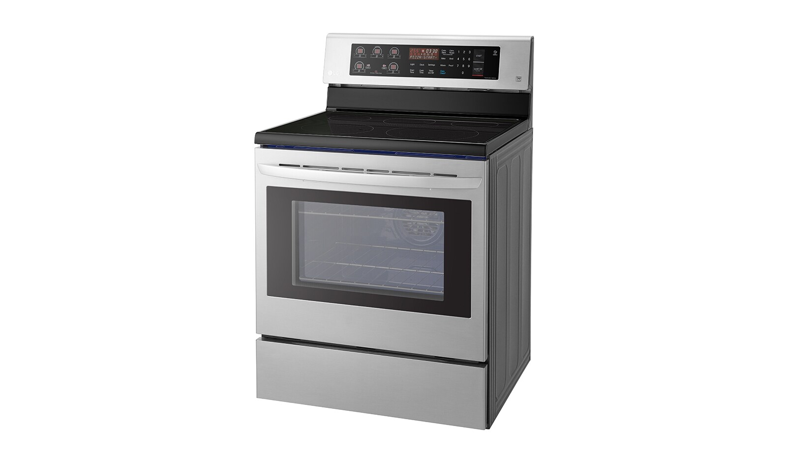 LG 6.3 cu.ft Electric Range with EasyClean® and True Convection, LRE3193ST
