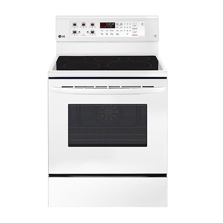 Lg oven hot sale white