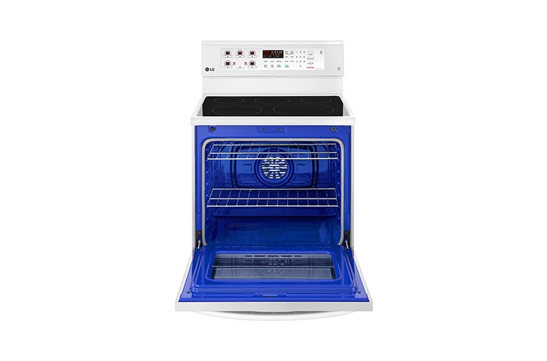 LG 6.3 cu.ft Electric Range with EasyClean® and True Convection, LRE3193SW