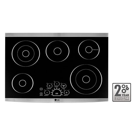 Lg studio 30 electric sales cooktop